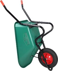Gardebruk Kruiwagen 100 L - Kunststof Kuip – Tot 150KG Groen -Best Garden Tools Store 992x1200 1